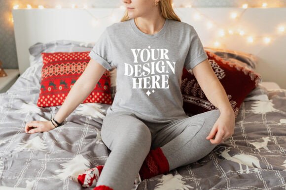 Christmas Bella Canvas 3001 Mockup 35 Review