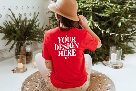 Christmas Bella Canvas 3001 Mockup Review for Product Sellers