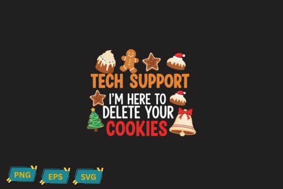 Christmas Tech Support Here to Delete: A Review for T-Shirt Designs