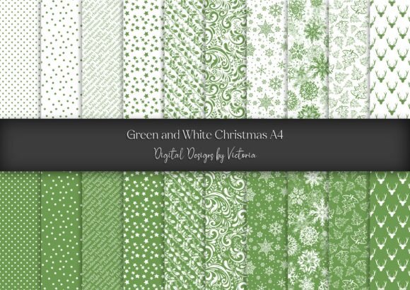 Green and White Christmas A4 Embroidery Review