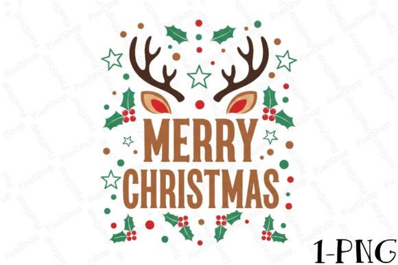 Merry Christmas Retro Reindeer Png: A Designer’s Review for T-Shirt Designs and Branding