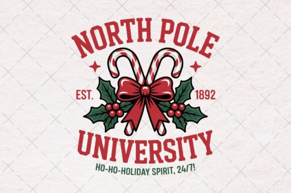 NORTH POLE UNIVERSITY Christmas Png Crafts Review