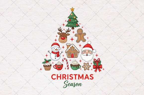 Review: Christmas Tree Gingerbread Man Season Embroidery Design