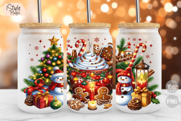 Snowman Christmas 16 Oz Glass Wrap PNG: A Tumbler Wraps Review for Bloggers